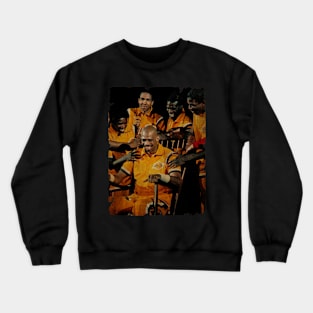 Kareem Abdul Jabbar in Lakers Crewneck Sweatshirt